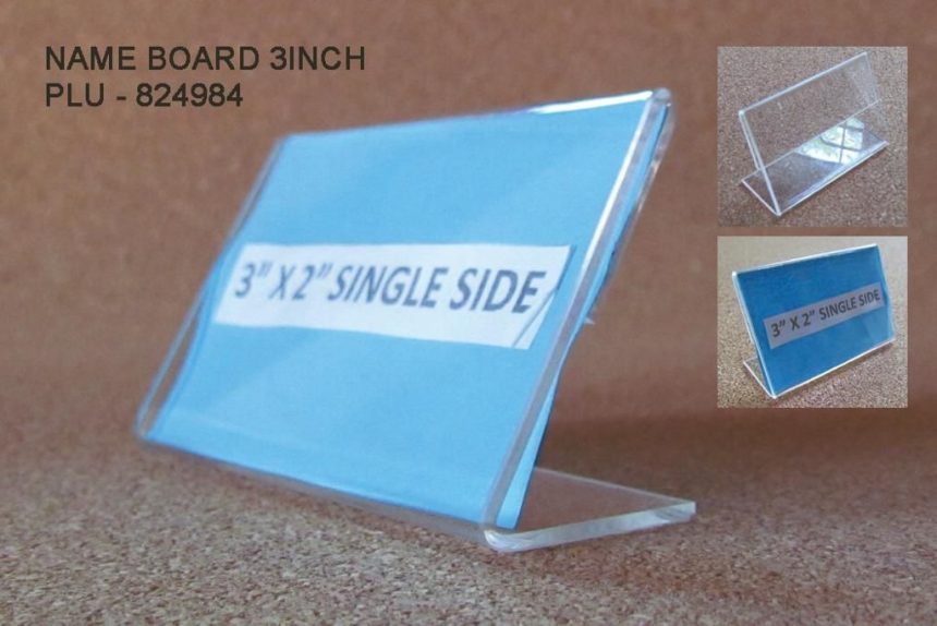 ACRYLIC NAME BOARD | Scan Lanka